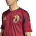 T-shirt de Football adidas Première Équipe Belgique Homme Grenat
