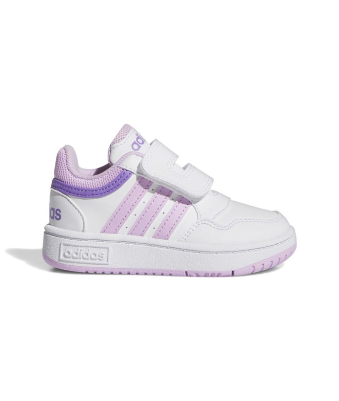 Sapatilhas adidas Hoops 3.0 Cf Infantil Lilás