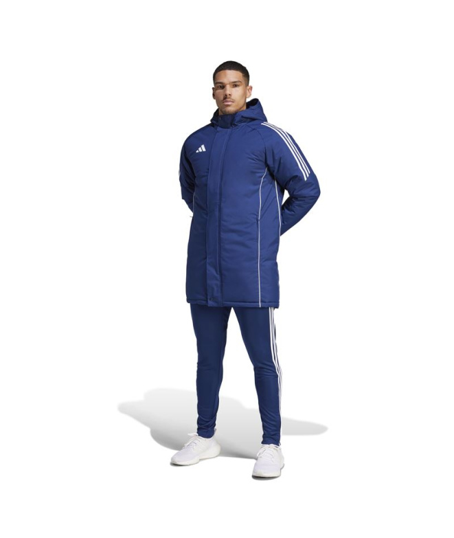 Casaco de Futebol adidas Tiro24 Parka Homem Marine