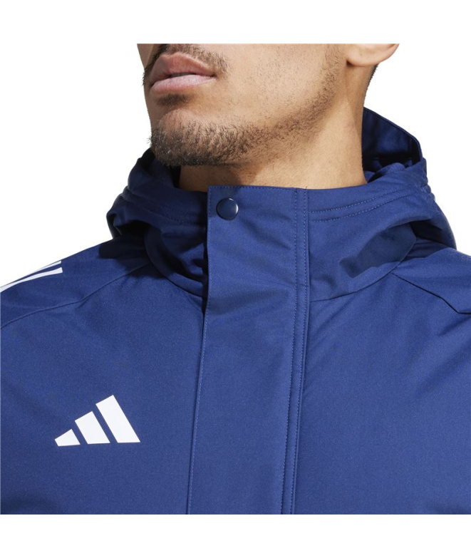 Casaco de Futebol adidas Tiro24 Parka Homem Marine