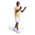 Calça Fitness adidas Homem by Essentials Hiit 3Bandas Branco