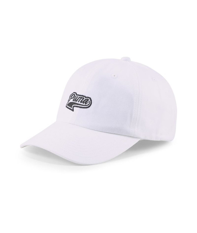 Casquette Casquette avec logo Script Blanc