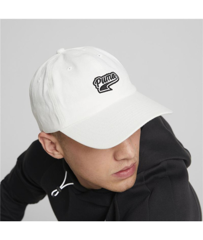 Casquette Casquette avec logo Script Blanc