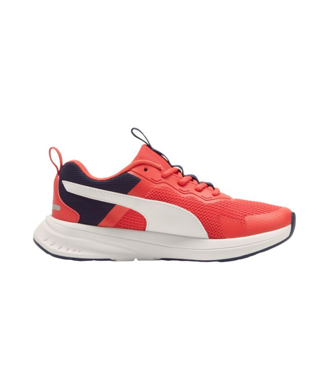 Chaussures Puma Evolve Run Mesh Red Enfant