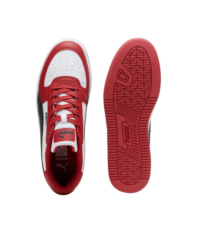 Sapatilhas Homem Puma Caven 2.0 Club Vermelho...