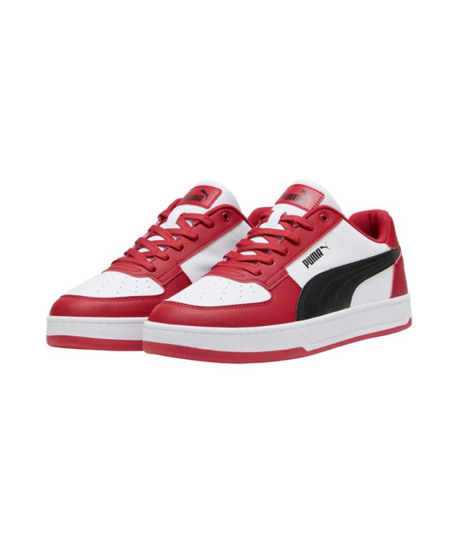 Chaussures Homme Puma Caven 2.0 Club Rouge Blanc