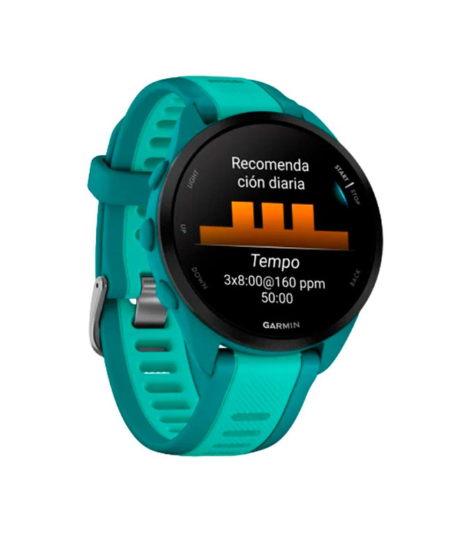Relógio Garmin Forerunner 165 Music Turquesa/Aqua