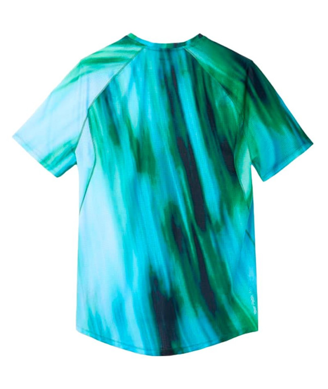 T-shirt by Trail Nnormal Race Homme Print Blue