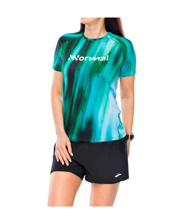 Camiseta de Trail Nnormal Race Mulher Imprimir