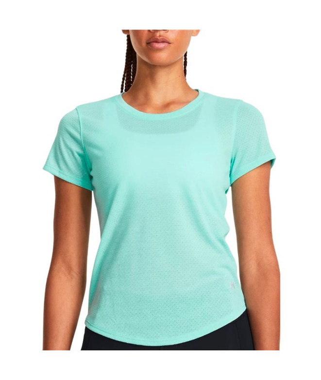 Camiseta by Running Under Armour Streaker Ss Mulher Blue