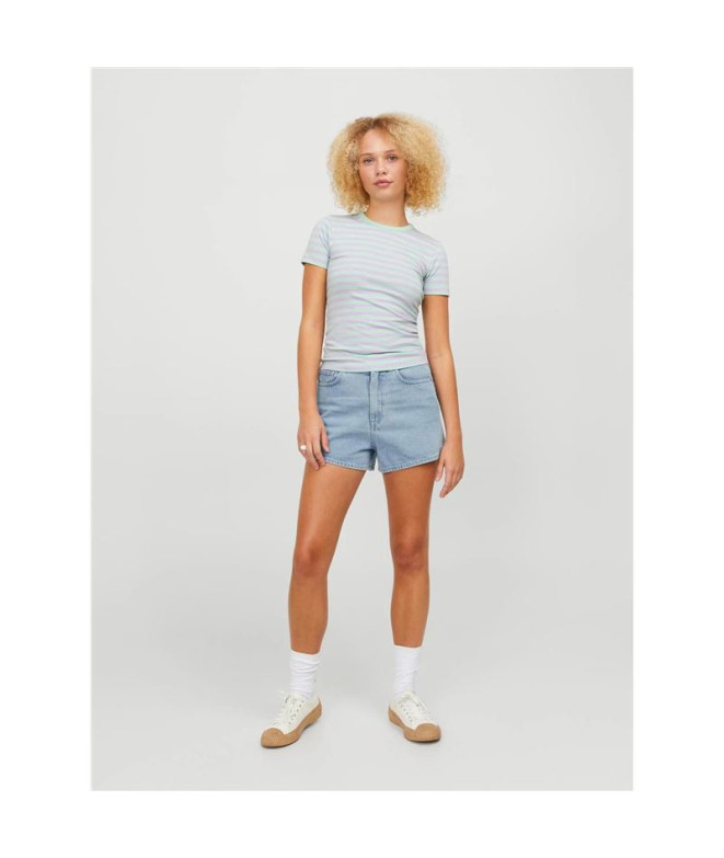 Calça Mulher Jack And Jones nany Mini Denim...