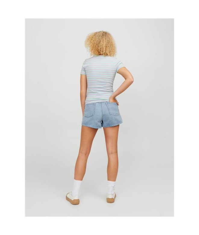 Calça Mulher Jack And Jones nany Mini Denim...