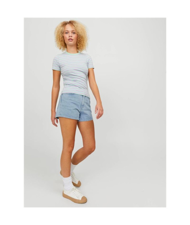 Calça Mulher Jack And Jones nany Mini Denim...