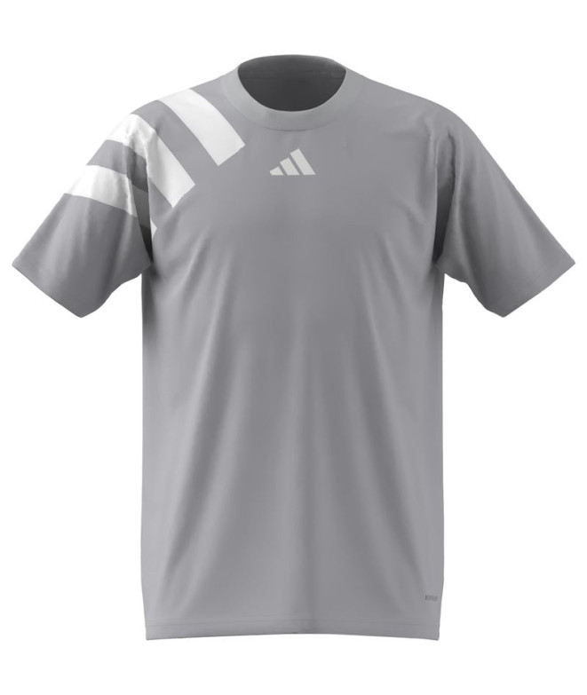 Camiseta de Fútbol adidas Fortore23 Jsy Infantil Gris