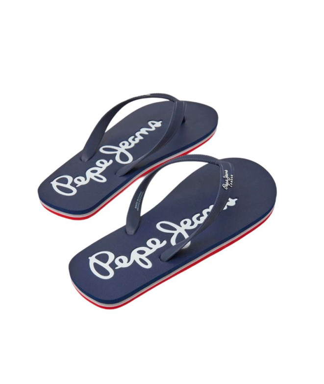 Chinelos Pepe Jeans Bay Beach Basic Homem Navy