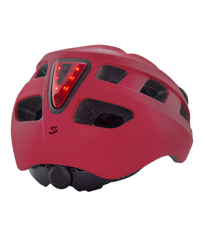 Casque Spiuk Unisexe Hiri Bordeaux Matt