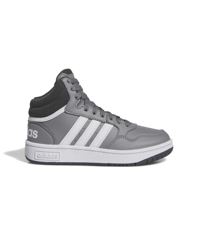Chaussures adidas Hoops 3.0 Mid Enfant Gris