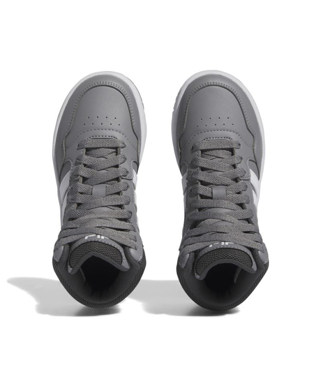 Zapatillas adidas Hoops 3.0 Mid Infantil Gris