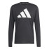 Camiseta by Running adidas Run It Ls Homem Black