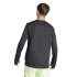 Camiseta by Running adidas Run It Ls Homem Black