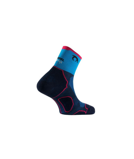 Chaussettes de Trail Lurbel Desafio Four Marine/Fuchsia 2