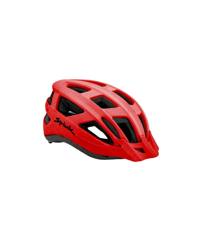 Capacete Ciclismo Spiuk de Kibo Singular Matte Red