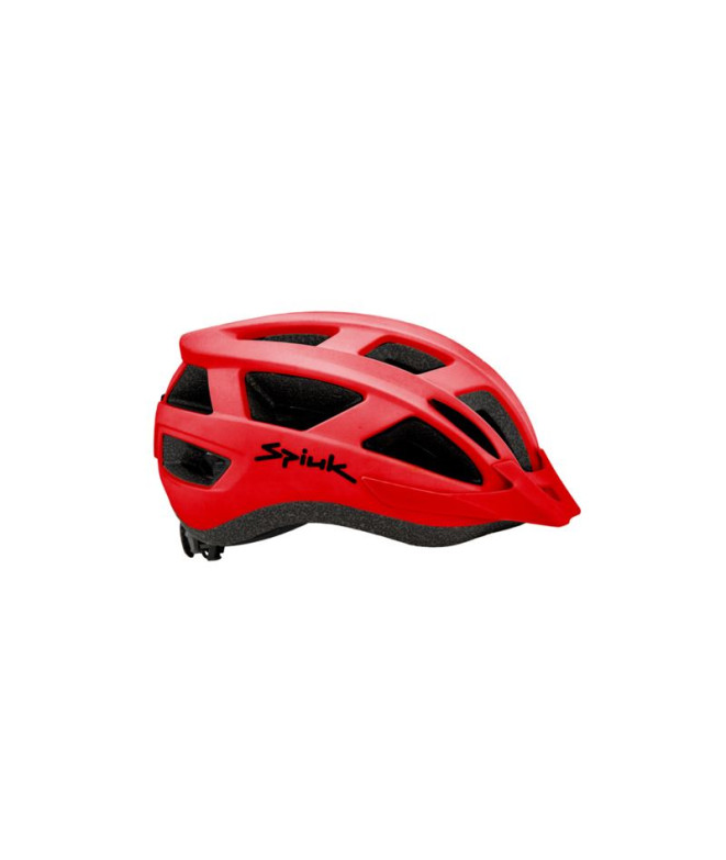 Capacete Ciclismo Spiuk de Kibo Singular Matte Red