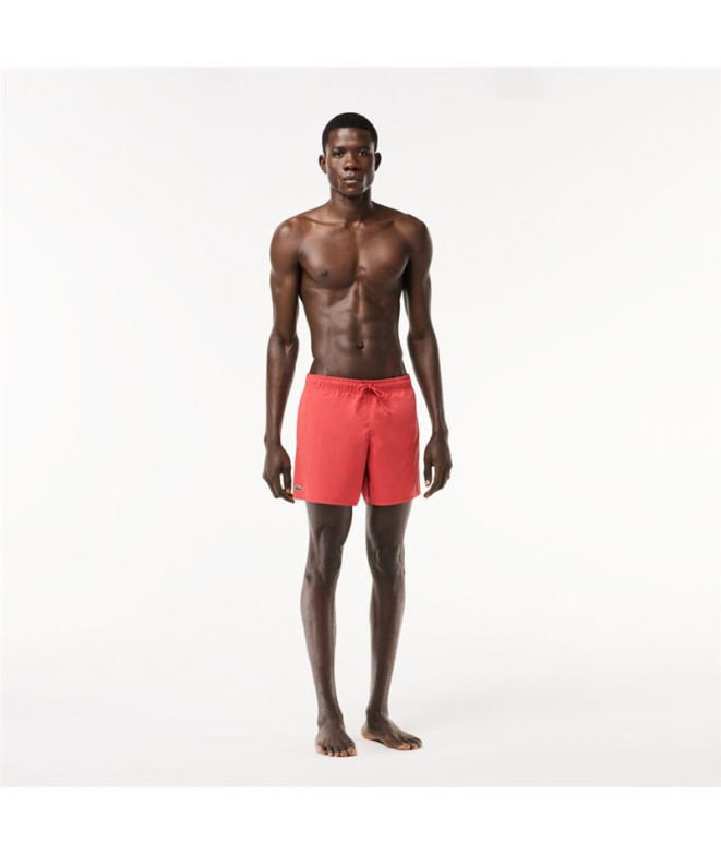 Bañador Lacoste Bain Hombre Coral
