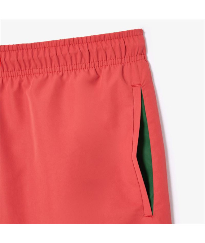 Bañador Lacoste Bain Hombre Coral