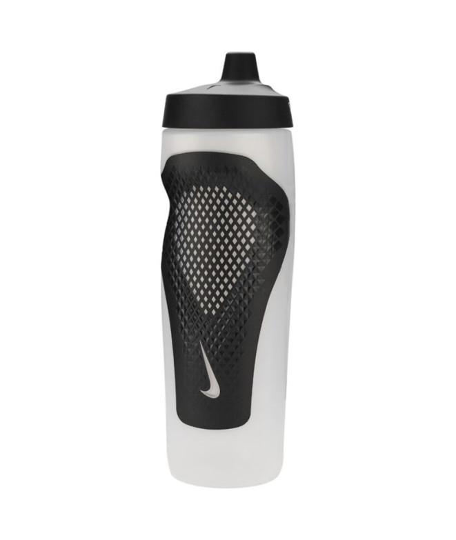 Bouteille de Fitness Nike Refuel Grip 24 Oz White