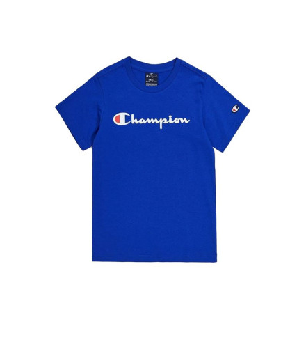 Camiseta Champion Gola redonda Infantil Azul