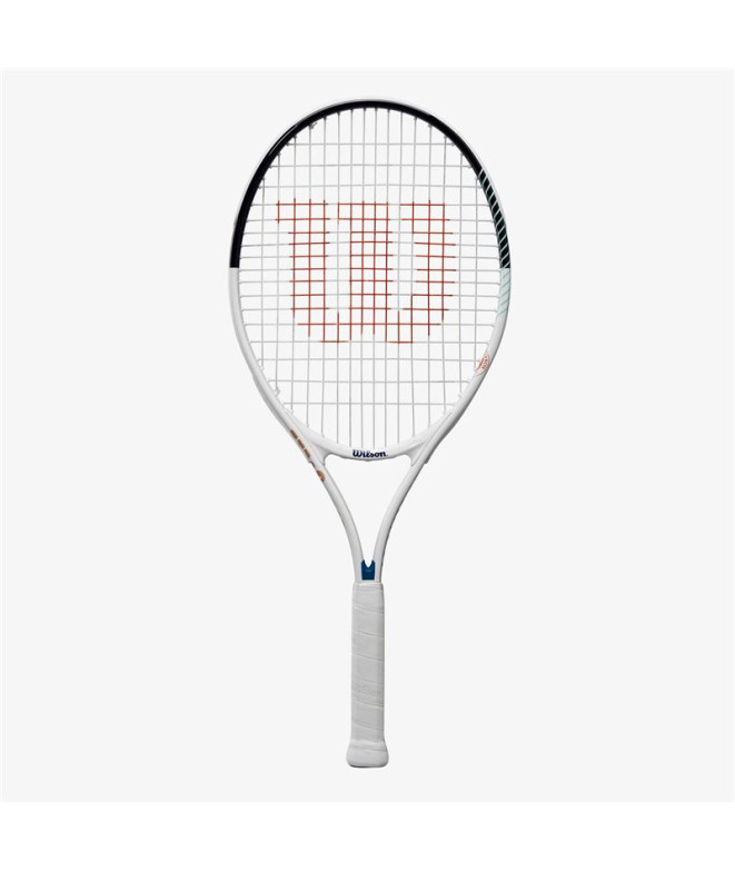 Raquette de Tennis Wilson Roland Garros Elite Enfant Blanc/Marine