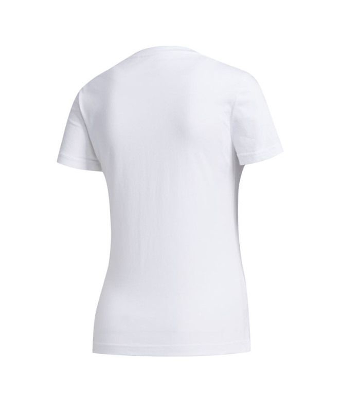 Camiseta adidas Boxed Camo Mujer Blanco