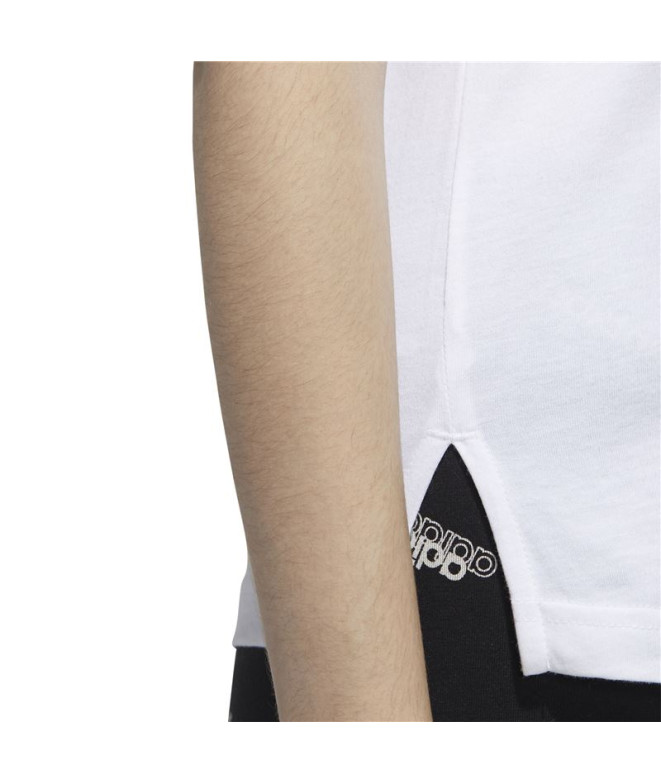 Camiseta adidas Boxed Camo Mujer Blanco