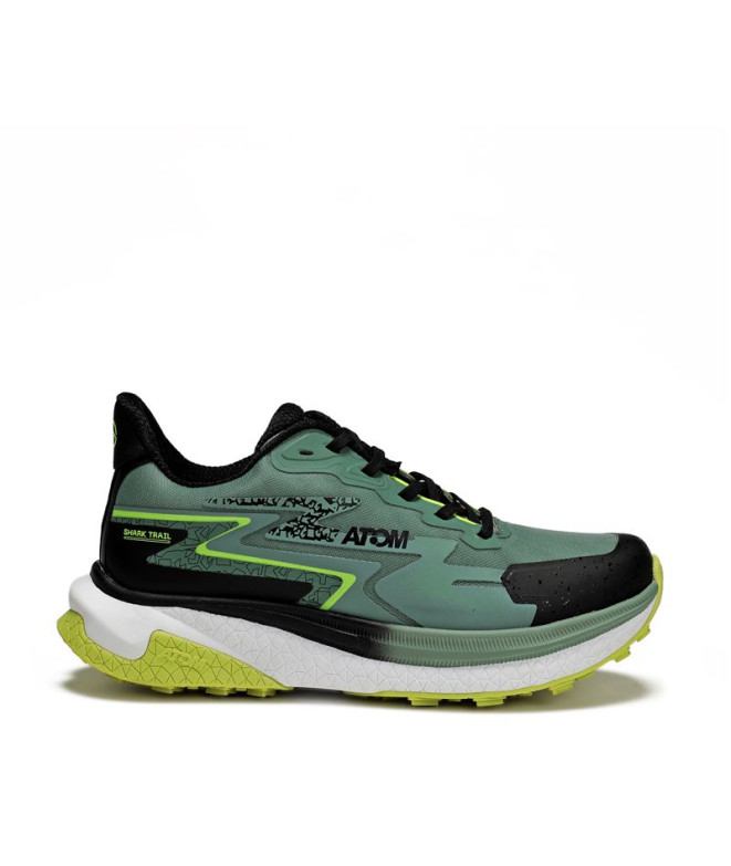 Chaussures de Trail Atom At160 Shark Trail Ion Blast Green Homme