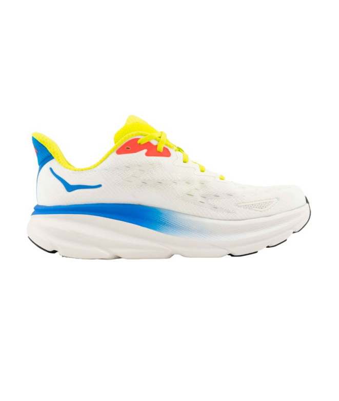 Chaussures de Running Hoka Clifton 9 Homme Blanc