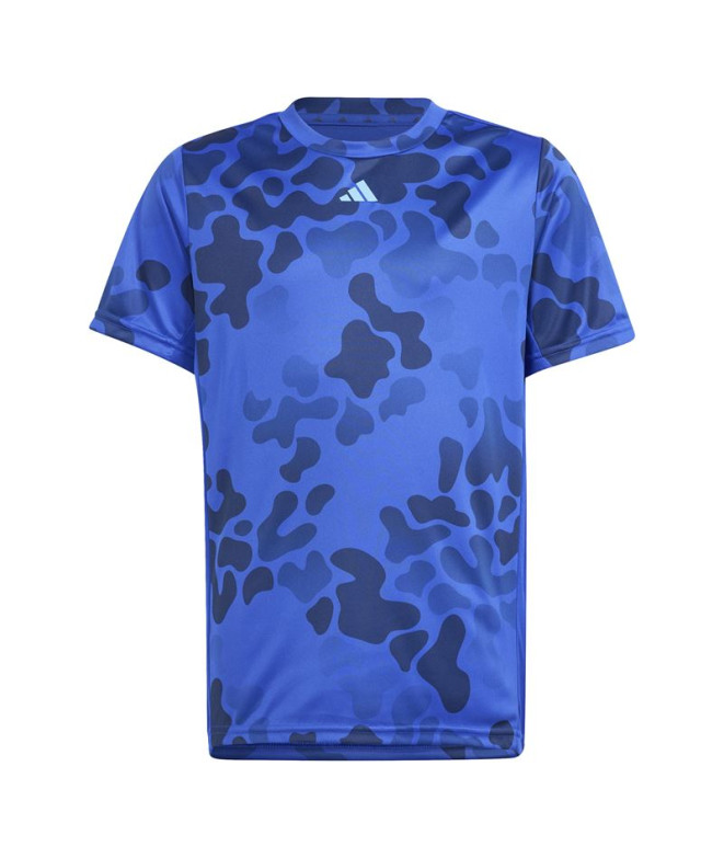 Camiseta de Fitness adidas Essentials Train Essentials Infantil Azul