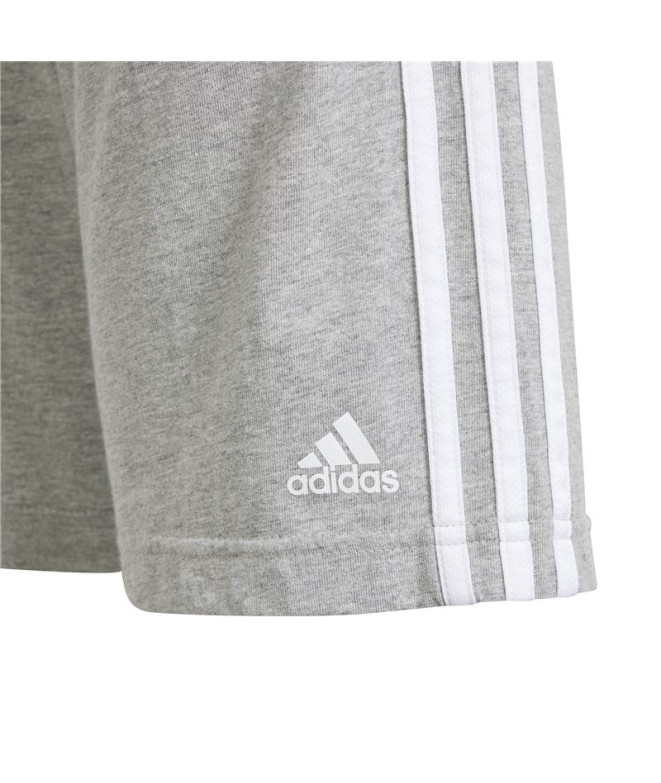 Pantalones adidas 3 Bandas Infantil Gris