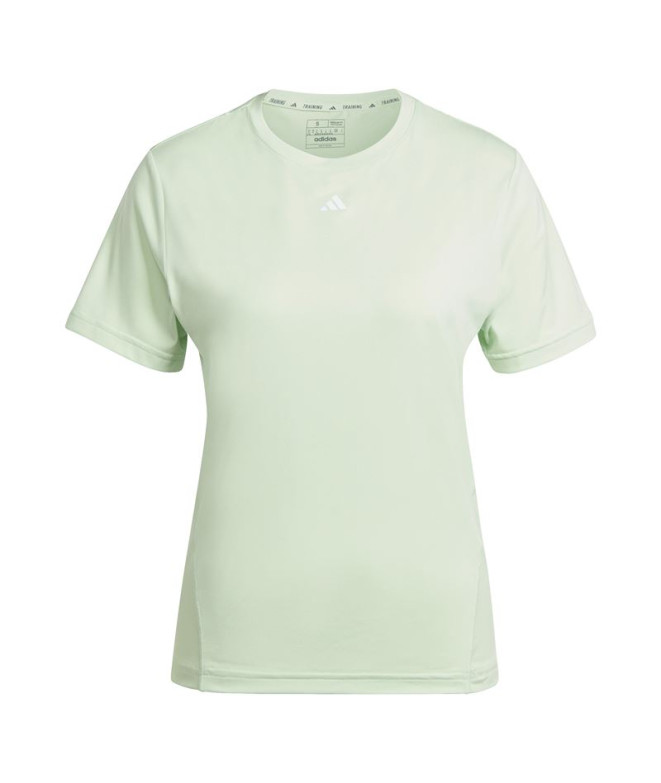 Camiseta por Fitness adidas Essentials D4T Mulher Verde