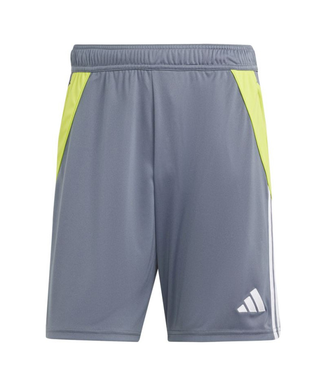 Calça de Futebol adidas Tiro24 Homem Cinzento