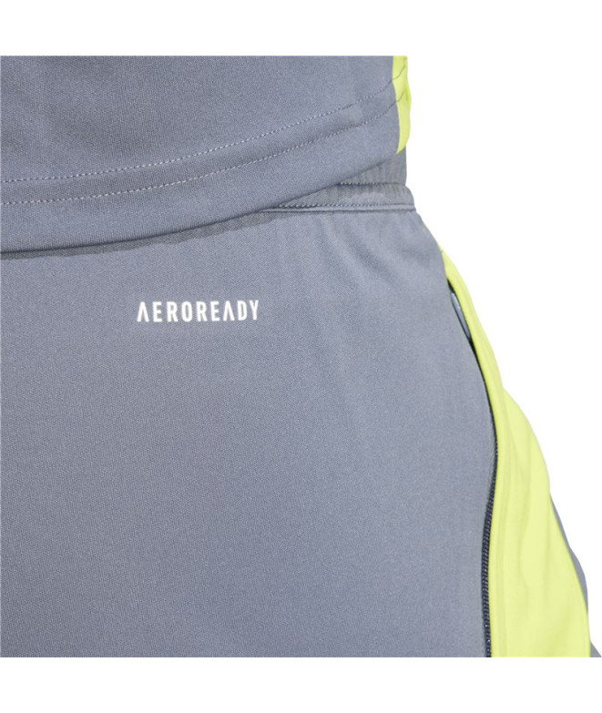 Calça de Futebol adidas Tiro24 Homem Cinzento