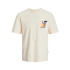 Camiseta Infantil Jack And Jones Tampa Back Branco