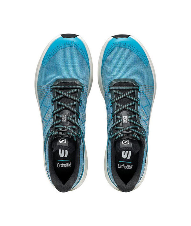 Sapatilhas Trail de Scarpa Spin Race Azul/branco