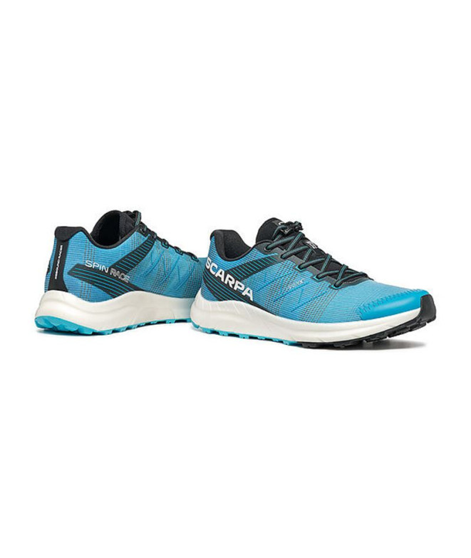 Zapatillas de Trail Scarpa Spin Race Azul/Blanco