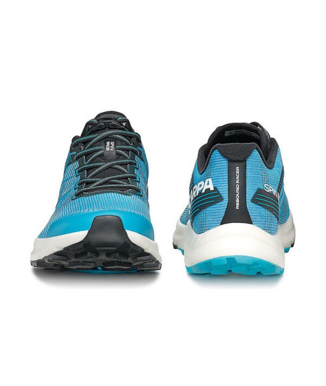 Chaussures Trail de Scarpa Spin Race Bleu/Blanc