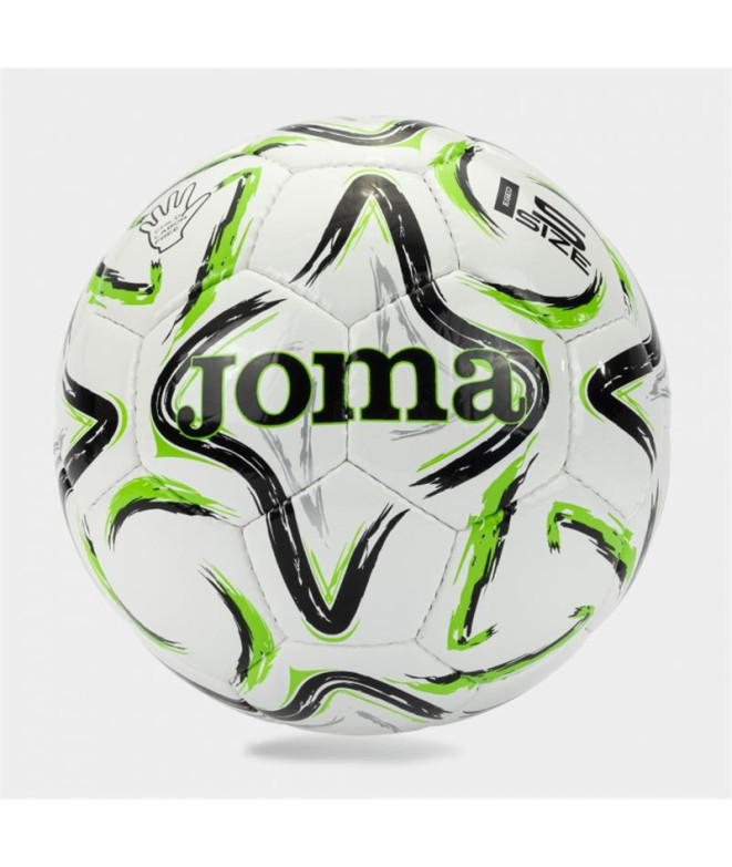 Balón de fútbol Joma Ego II Negro Verde fluor