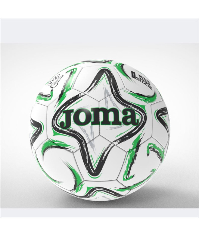 Balón de fútbol Joma Ego II Negro Verde fluor