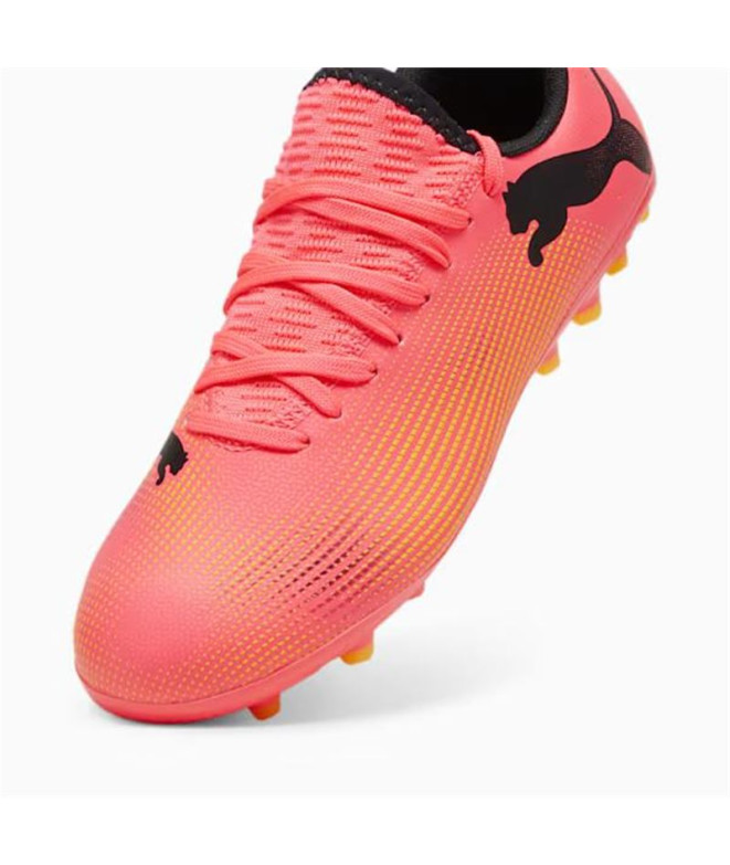 futebol Botas Puma Future 7 Play MG Laranja...