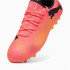 futebol Botas Puma Future 7 Play MG Laranja Infantil