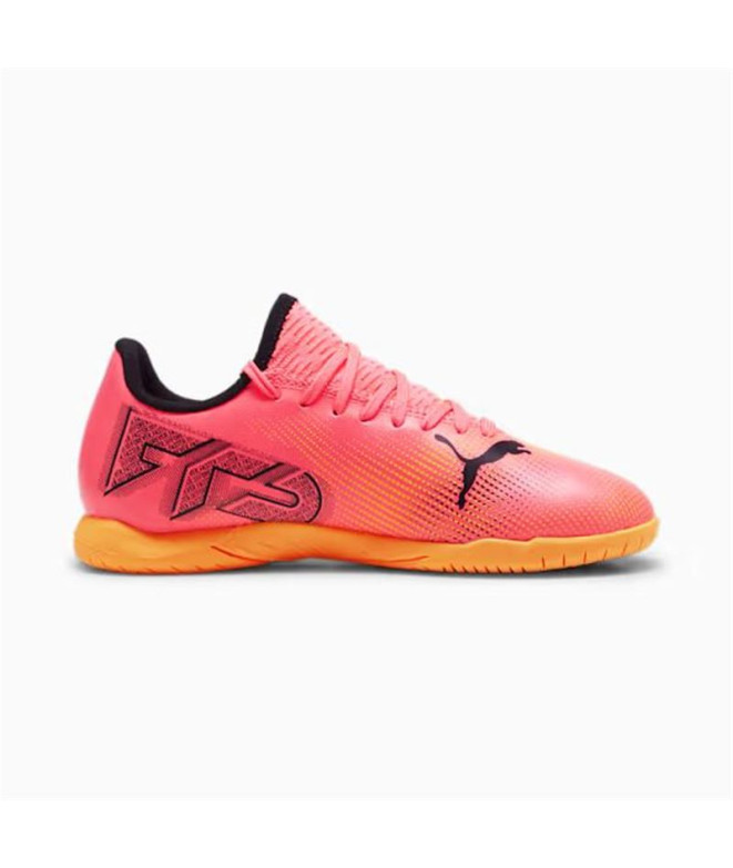 Chaussures de football sala Puma Future 7 Play T Orange Enfant